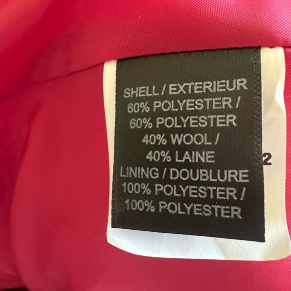 Sam Edelman Fuchsia Trench Coat - Picture 4 of 4